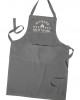 Personalised Embroidered Apron, Unisex Apron With Pockets Unisex Cooking Chef Kind Of The Grill Apron
