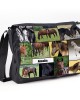 Personalised Bag Messenger, School bag Sleepover Large Bag Horse design