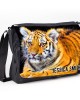 Tiger Cub Teen Personalised Gift Messenger / School / Sleepover Large Bag.