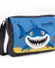 Cartoon Shark Personalised Gift Messenger / School / Sleepover Bag.