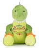 Personalised embroidered Birthday Gift Soft toy Dinosaur