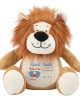 Personalised New Born Baby Gift Embroidered Large Lion