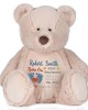 Personalised Embroidered Cute New Born Baby gift Large 45cm Teddy