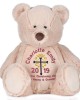 Personalised Embroidered Christening gift Large 45cm Teddy