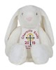 Personalised Christening Gift Embroidered Large Bunny Rabbit Cute Keep sake 
