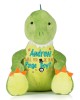 Personalised embroidered Will You Be Our Page Boy Gift Soft toy Dinosaur
