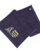 Personalised Embroidered Lawn Bowls Towel. Embroidered with club name