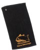 Embroidered Personalised Fishing Towel With Hanging Clip Fishing Gift
