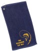 Embroidered Personalised Cotton Fishing Towel, Fishing Accessories Gifts For Him