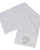 Personalised Embroidered Towel perfect for the gym, with A Zipped Pocket.
