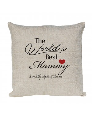 Personalised Linen cushion Personalised Worlds Best Cushion Personalised Linen cushion Personalised Worlds Best Cushion