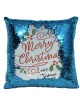 Unique Xmas Design For a Lovely Christmas Gift. Personalised Sequin Glitter Reveal Cushion. 