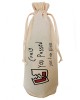Congratulations Driving Test Pass Gift Personalised gift bottle bag.